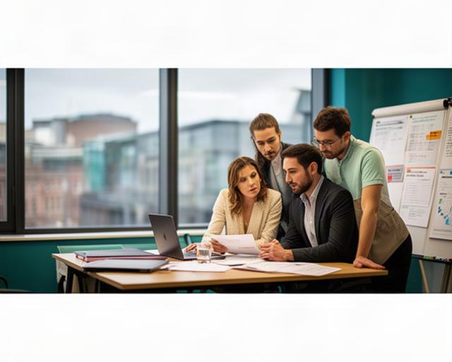 Accountancy team reviewing cloud migration controls in a Liverpool office